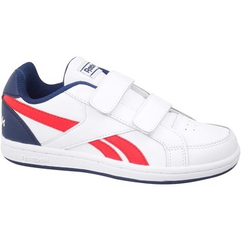 Schuhe Kinder Sneaker Low Reebok Sport Royal Prime Rot, Weiß, Dunkelblau