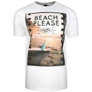 Kleidung Herren T-Shirts Monotox Beach Weiß, Orangefarbig