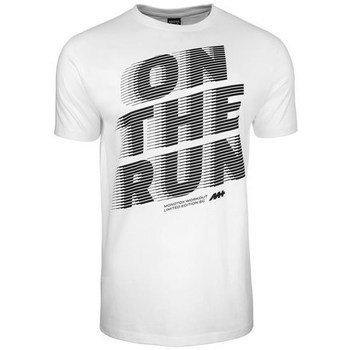 Kleidung Herren T-Shirts Monotox ON The Run Weiß, Grau