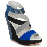 Schuhe Damen Sandalen / Sandaletten Serafini CARRY Schwarz / Blau / Grau