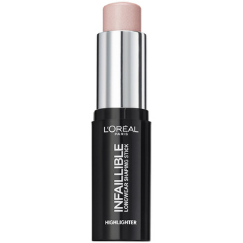 Beauty Damen Highlighter  L'oréal Infaillible Highlighter Shaping Stick 503-slay In Rose 
