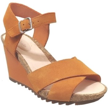 Schuhe Damen Sandalen / Sandaletten Clarks Flex sun Orange