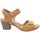 Schuhe Damen Sandalen / Sandaletten Clarks Un palma Gelb
