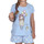 Kleidung Mädchen Pyjamas/ Nachthemden Admas Pyjama-Shorts T-Shirt I Wish Santoro blau Blau