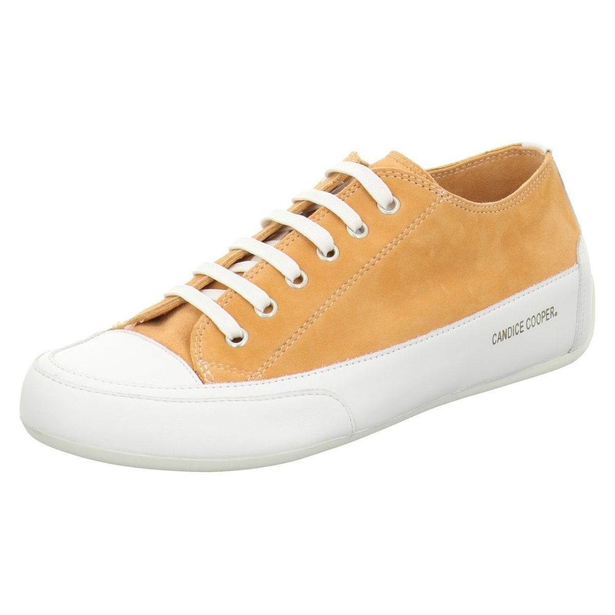 Schuhe Damen Derby-Schuhe & Richelieu Candice Cooper Schnuerschuhe Rock arancio/bianco CC2846 Orange