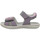 Schuhe Mädchen Sandalen / Sandaletten Superfit Schuhe Sandale Leder \ SPARKLE 0-609005-2500 Grau