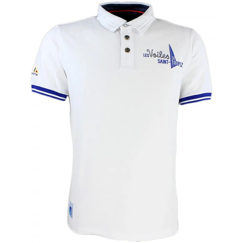 Kleidung Jungen T-Shirts & Poloshirts Les voiles de St Tropez 601I680 Weiss
