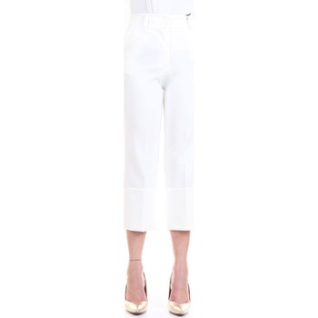 Kleidung Damen 5-Pocket-Hosen Lanacaprina PF2235 Weiss