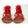 Schuhe Mädchen Multisportschuhe Xti Mädchensandale  57108 rot Rot