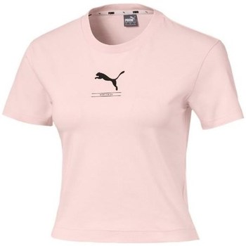 Kleidung Damen T-Shirts Puma Nutility Fitted Tee Rosa
