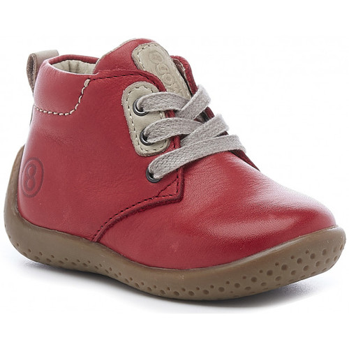 Schuhe Jungen Boots Mod'8 Coboy Rot
