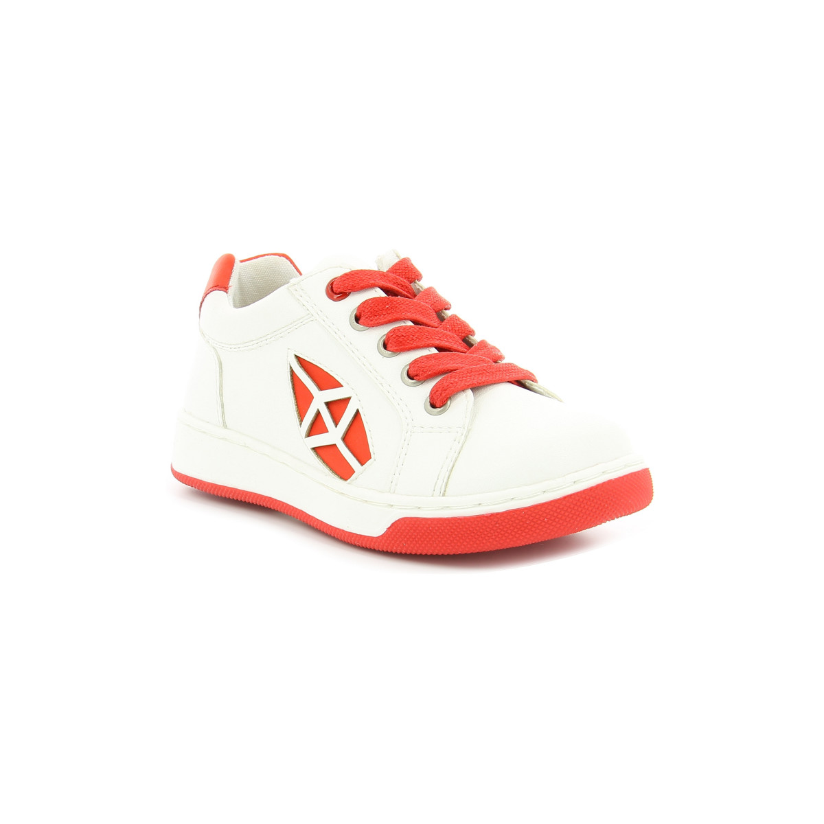 Schuhe Jungen Sneaker Low Mod'8 Bloups Rot