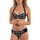 Kleidung Damen Bikini Ober- und Unterteile LPB Woman 0016BAS   RETRO Schwarz