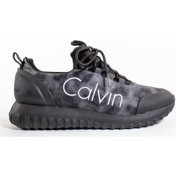 Schuhe Damen Sneaker Low Calvin Klein Jeans rex neoprene Schwarz