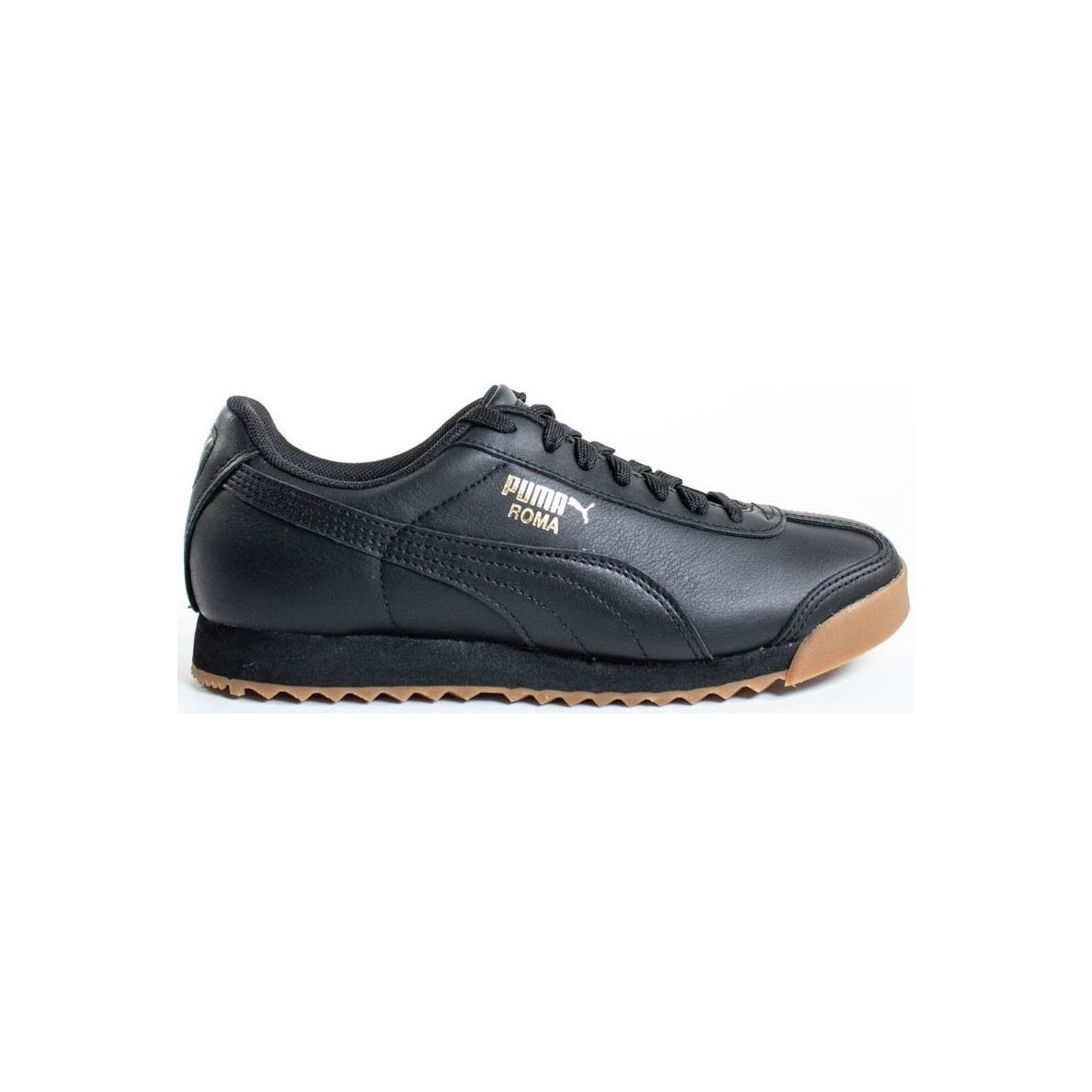 Schuhe Damen Sneaker Low Puma roma classic gum Schwarz