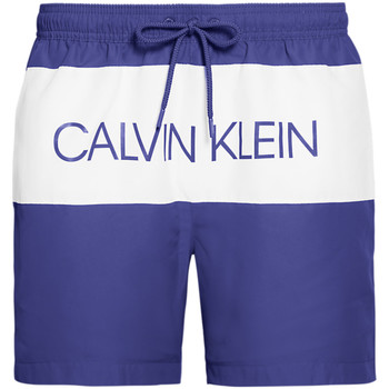 Kleidung Herren Badeanzug /Badeshorts Calvin Klein Jeans drawstring full tape Blau