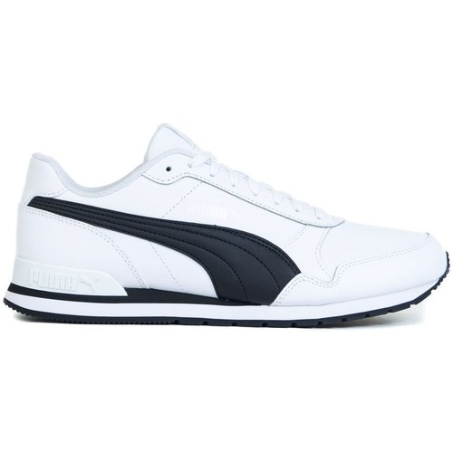 Schuhe Herren Sneaker Low Puma ST Runner V2 Full L Schwarz, Weiß