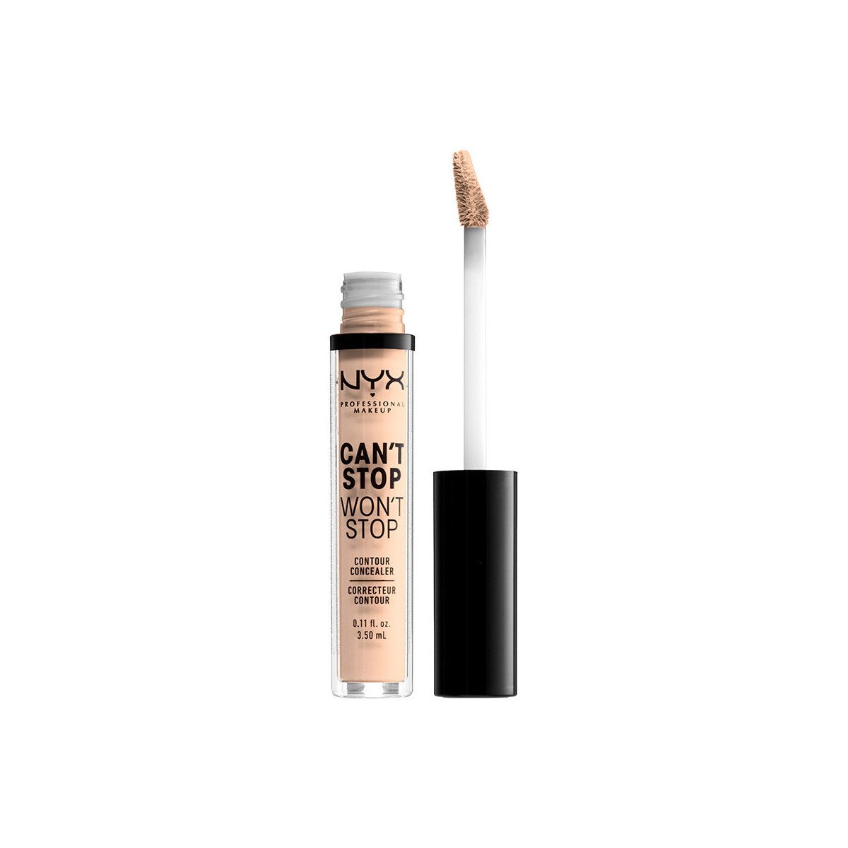 Beauty Make-up & Foundation  Nyx Professional Make Up Can't Stop Won't Stop Contour Concealer light Ivory 
