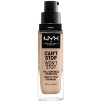 Beauty Damen Make-up & Foundation  Nyx Professional Make Up Can't Stop Won't Stop Full Coverage Foundation alabaster 