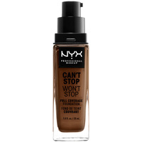 Beauty Damen Make-up & Foundation  Nyx Professional Make Up Can't Stop Won't Stop Full Coverage Foundation cocoa 