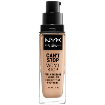 Beauty Make-up & Foundation  Nyx Professional Make Up Can't Stop Won't Stop Full Coverage Foundation natural 