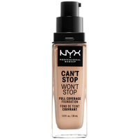 Beauty Damen Make-up & Foundation  Nyx Professional Make Up Can't Stop Won't Stop Full Coverage Foundation light 