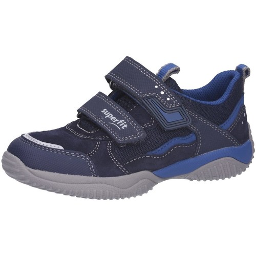 Schuhe Jungen Derby-Schuhe & Richelieu Superfit Klettschuhe R4/11 1-006382-8000 Blau