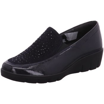 Schuhe Damen Slipper Semler Slipper K-LACK/SAMT-CHEVRO J7155511/080 blau