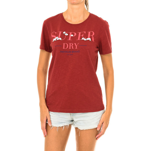 Kleidung Damen T-Shirts Superdry W1010062A-N1N Rot