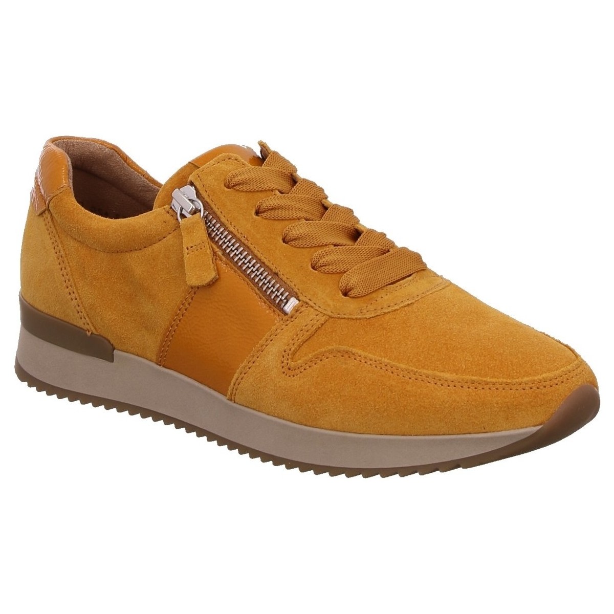 Schuhe Damen Derby-Schuhe & Richelieu Gabor Schnuerschuhe Sneaker-G 53.420.91 Gelb