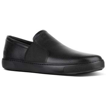 Schuhe Herren Slipper FitFlop COLLINS SLIP-ON BLACK CO Schwarz