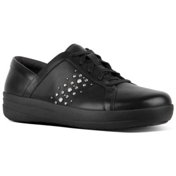 Schuhe Damen Sneaker Low FitFlop F-SPORTY II PEARL STUD BLACK Schwarz