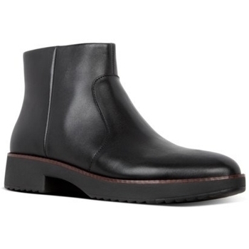 Schuhe Damen Low Boots FitFlop MARI ANKLE BOOTS ALL BLACK CO Schwarz