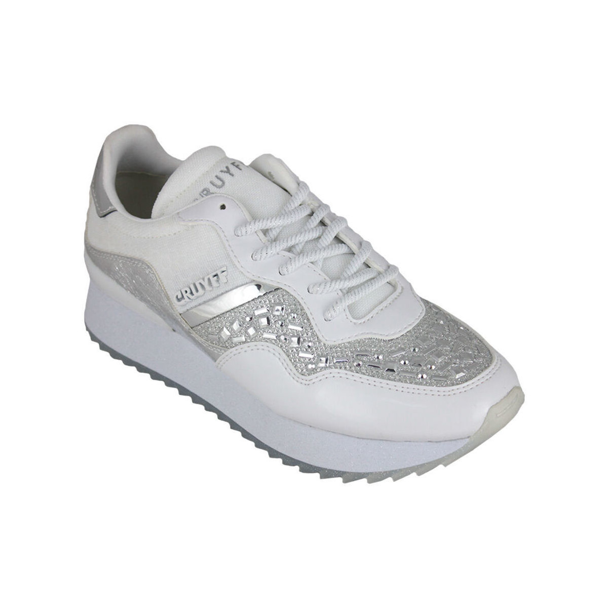 Schuhe Damen Sneaker Cruyff Wave embelleshed CC7931201 410 White Weiss