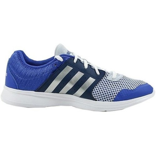 Schuhe Damen Sneaker Low adidas Originals Essential Fun II W Blau, Weiß, Dunkelblau