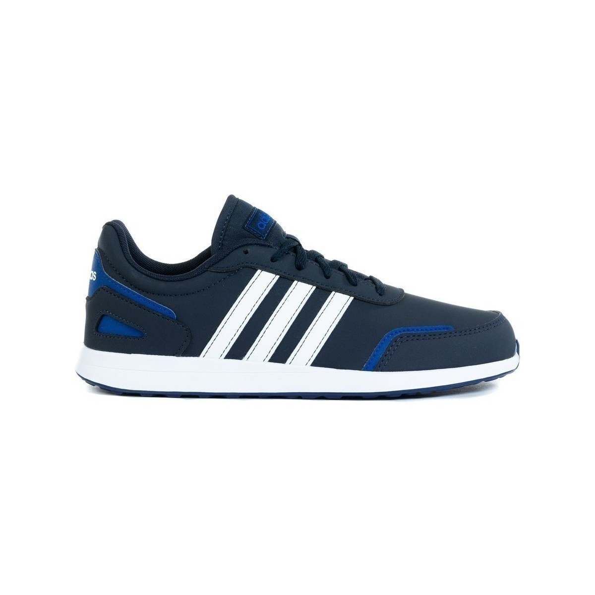 Schuhe Kinder Sneaker Low adidas Originals VS Switch 3 K Blau, Weiß, Dunkelblau