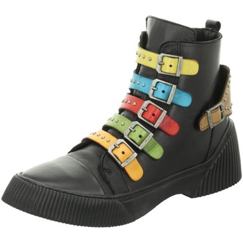 Schuhe Damen Low Boots Gemini Stiefeletten Anilina Stiefel 033105-996 bunt