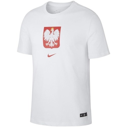 Kleidung Herren T-Shirts Nike Evergreen Crest Weiss