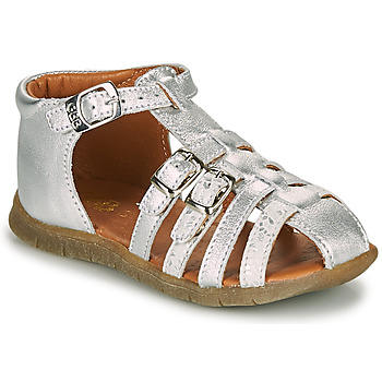 Schuhe Mädchen Sandalen / Sandaletten GBB PERLE Silbern