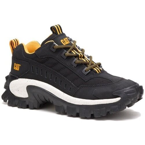 Schuhe Damen Sneaker Low Caterpillar INTRUDER BLACK/BLACK Schwarz