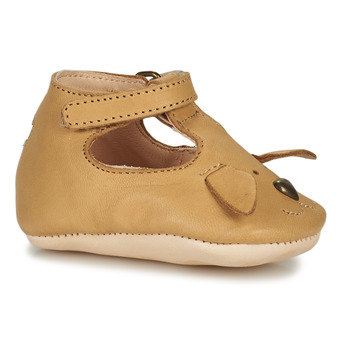 Schuhe Kinder Hausschuhe Easy Peasy LOULOU CHIEN Braun