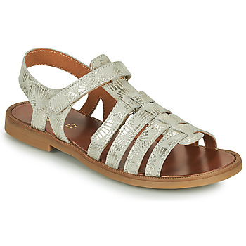 Schuhe Mädchen Sandalen / Sandaletten GBB KATAGAMI Beige / Gold