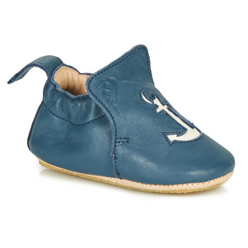 Schuhe Kinder Hausschuhe Easy Peasy BLUBLU ANCRE Blau