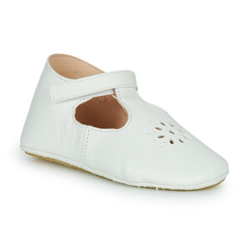Schuhe Kinder Hausschuhe Easy Peasy LILLYP Weiss