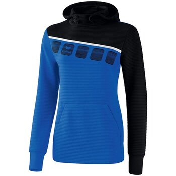 Kleidung Damen Sweatshirts Erima Sport 5-C hoody 1071910/501955 Blau