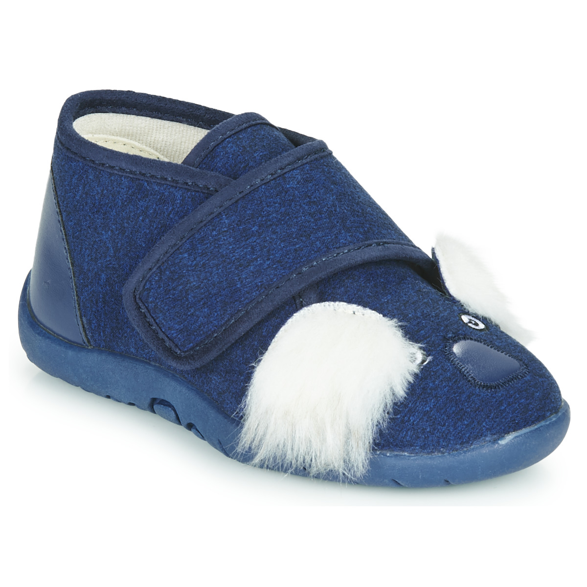Schuhe Kinder Hausschuhe Little Mary KOALAVELCRO Blau