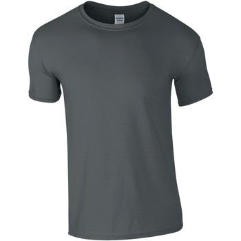Kleidung Herren T-Shirts Gildan Soft-Style Grau
