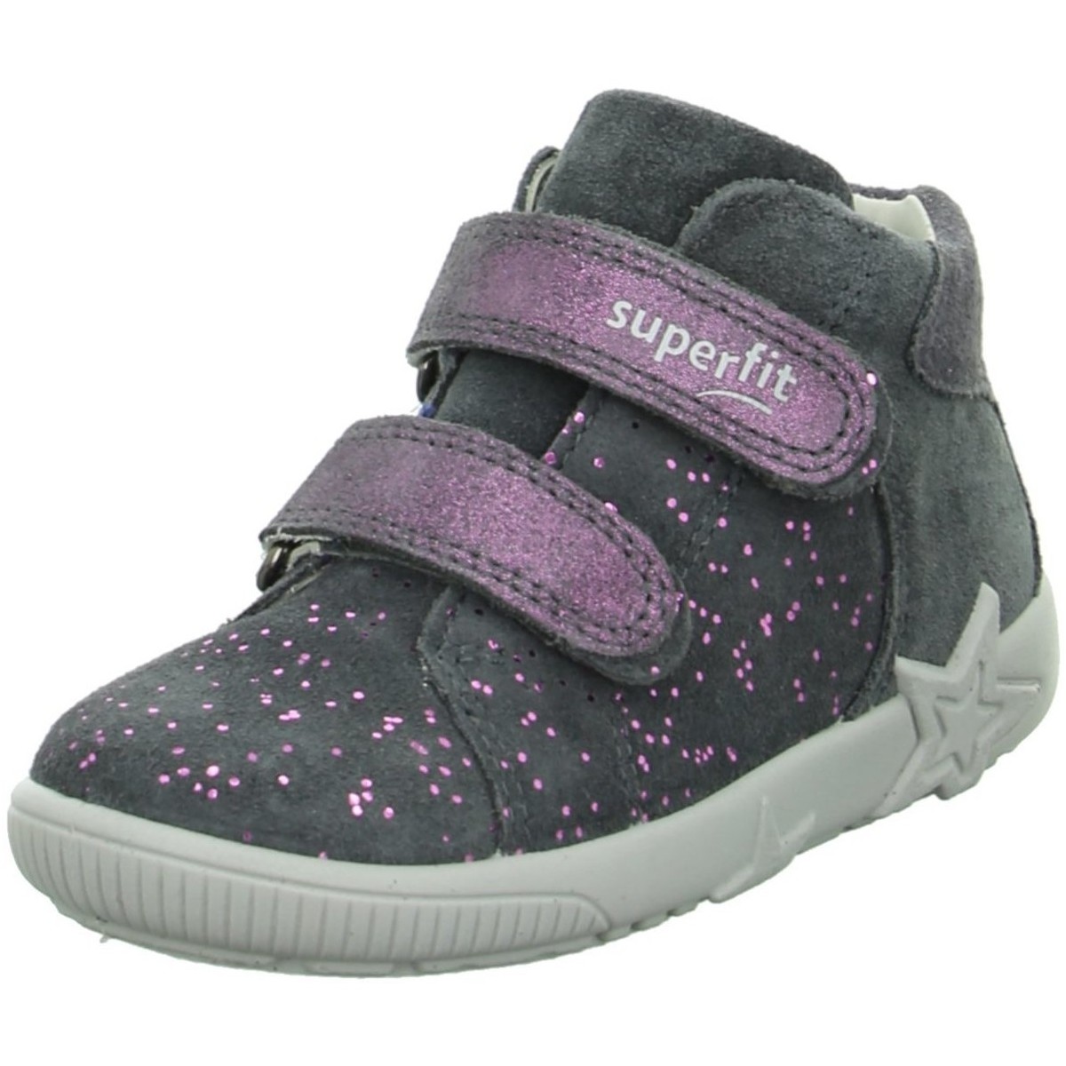 Schuhe Mädchen Babyschuhe Superfit Maedchen 1-009437-2000 Grau