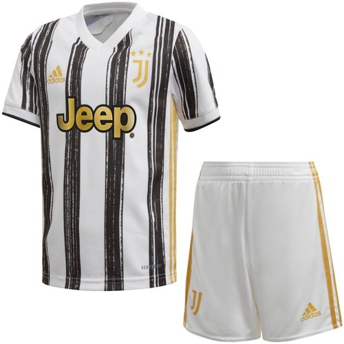 Kleidung Jungen T-Shirts & Poloshirts adidas Originals Sport Juventus Turin Minikit Home 2020/2021 Weiss EI9896 Weiss