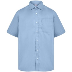 Kleidung Herren Kurzärmelige Hemden Absolute Apparel  Blau